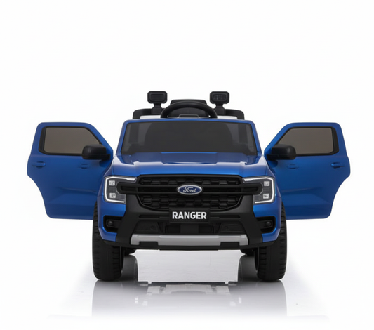 Licensed Ford Ranger Kids Ride-On Car - Blue 12V