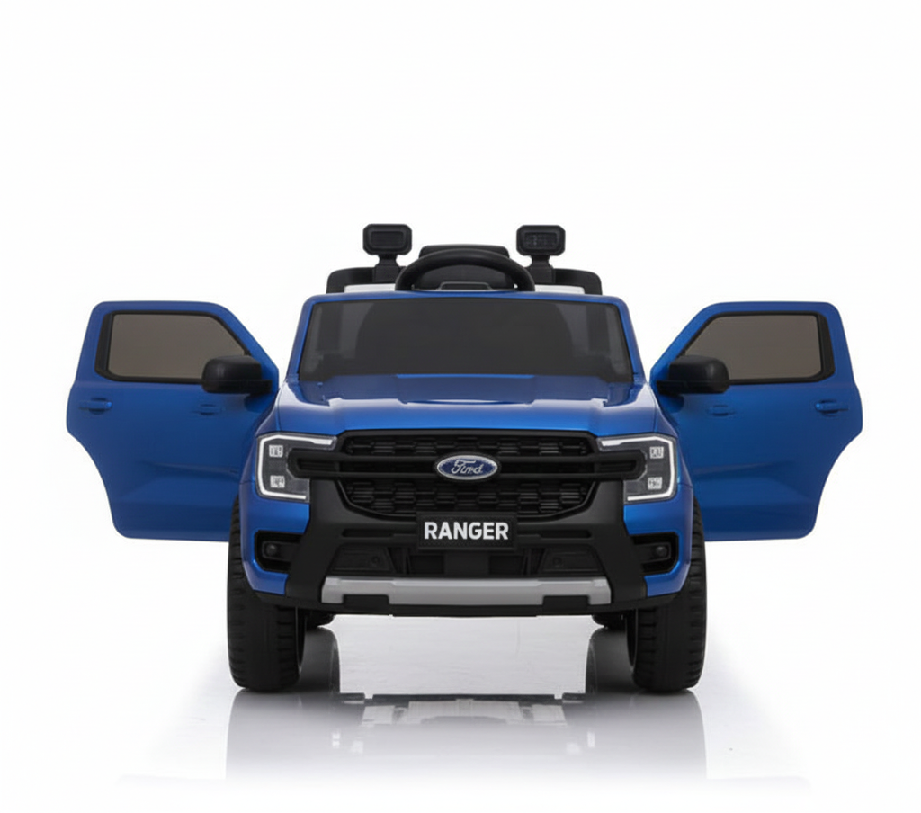 Licensed Ford Ranger Kids Ride-On Car - Blue 12V