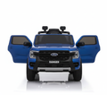 Licensed Ford Ranger Kids Ride-On Car - Blue 12V
