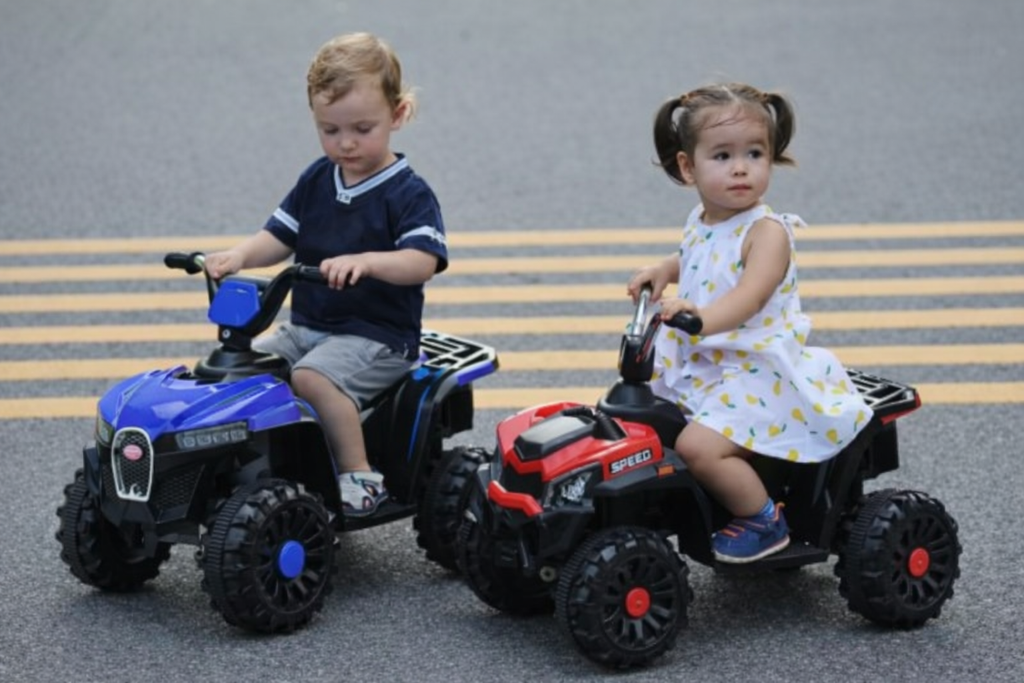 Mini Quad Toy Electric Ride Car 6V