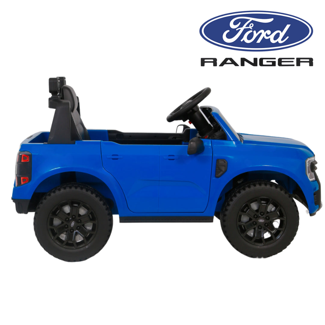 Licensed Ford Ranger Kids Ride-On Car - Blue 12V