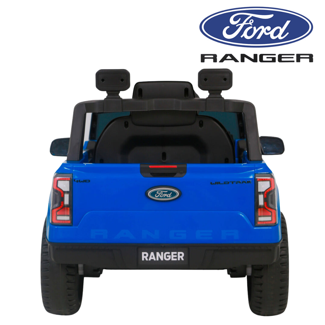 Licensed Ford Ranger Kids Ride-On Car - Blue 12V
